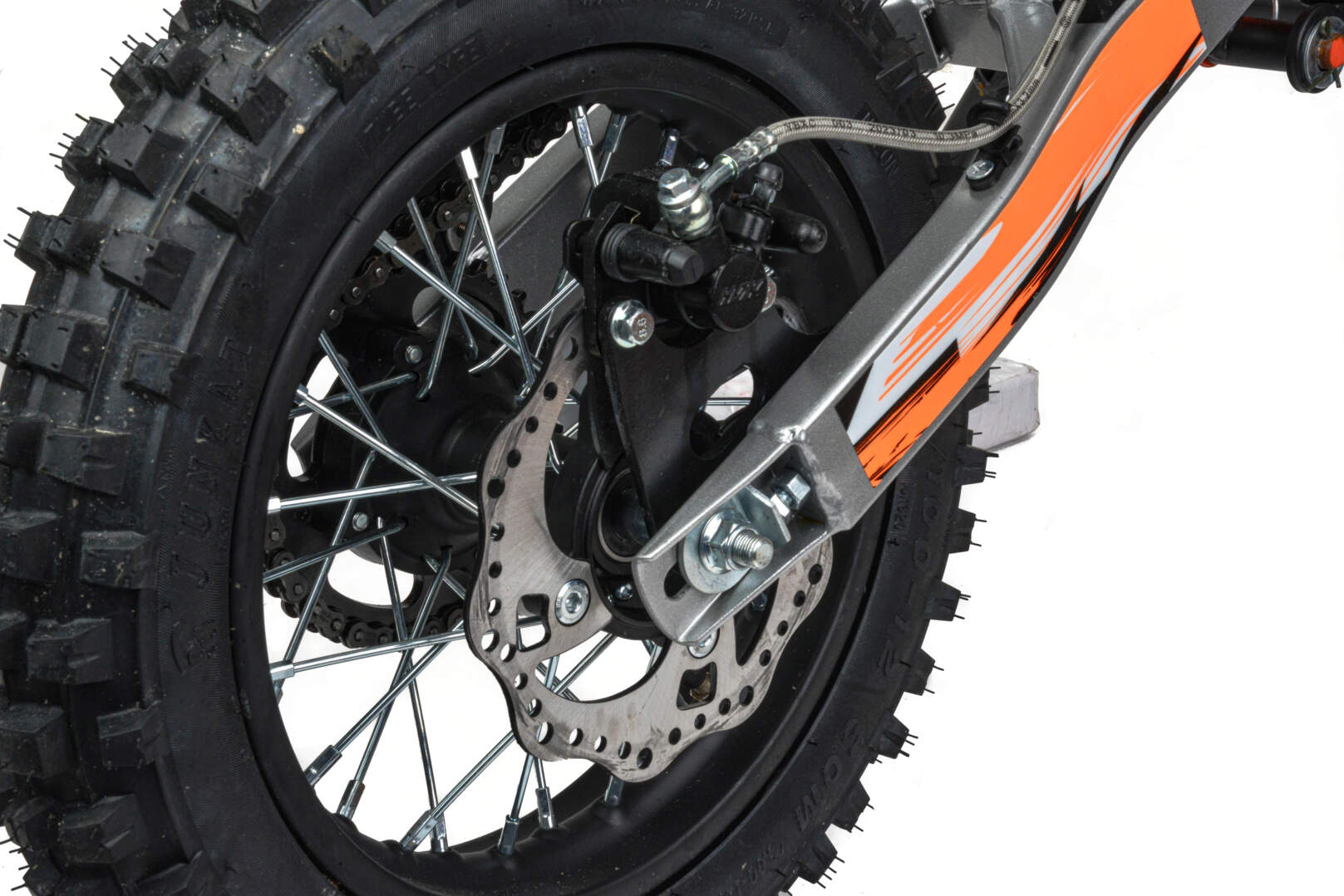 Питбайк Motoland 110 APEX10 E оранжевый 14/12