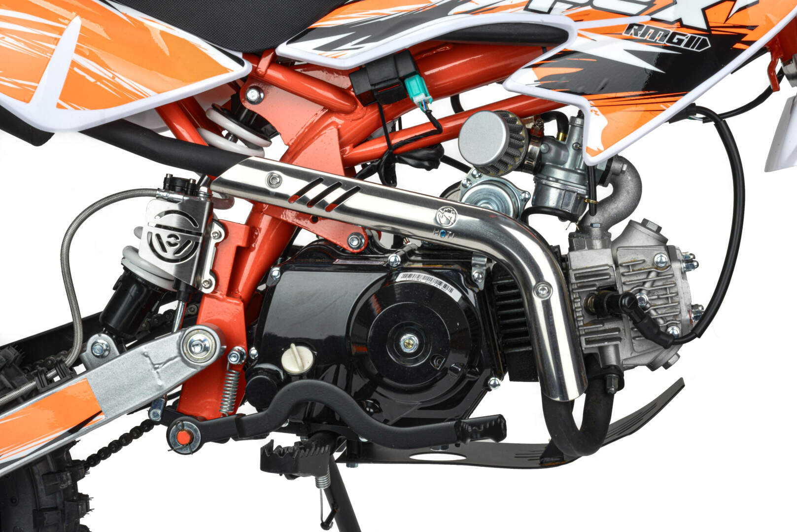 Питбайк Motoland 110 APEX10 E оранжевый 14/12